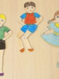 Наглядное пособие «Шажок, Прыжок, Пружинка» (плоскостные куклы с двигающимися ногами)